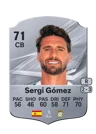 Sergi Gómez - 71 - Rare