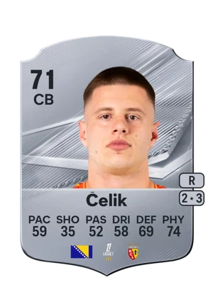 Čelik - 71 - Rare EA FC 27 card