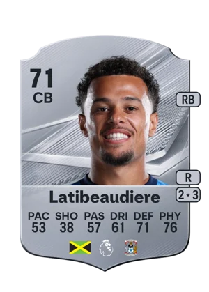 Latibeaudiere - 71 - Rare EA FC 27 card