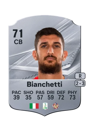 Bianchetti - 71 - Rare EA FC 27 card