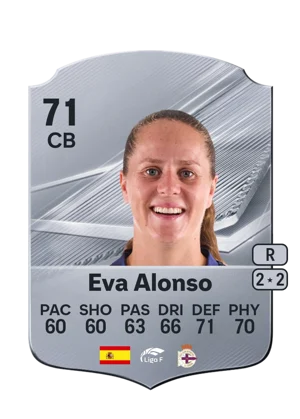 Eva Alonso - 71 - Rare EA FC 27 card