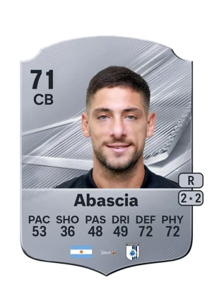 Abascia - 71 - Rare EA FC 27 card