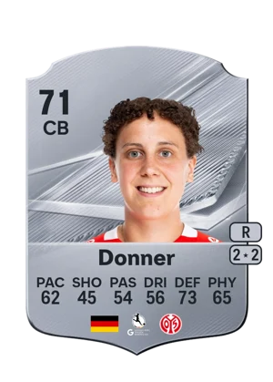 Donner - 71 - Rare EA FC 27 card