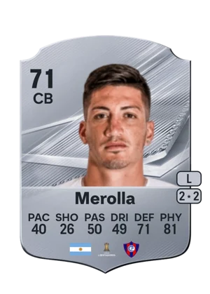 Merolla - 71 - Rare EA FC 27 card