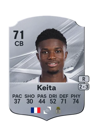 Keita - 71 - Rare EA FC 27 card