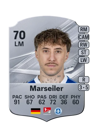 Marseiler - 70 - Rare EA FC 27 card