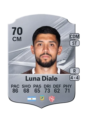 Luna Diale - 70 - Rare EA FC 27 card