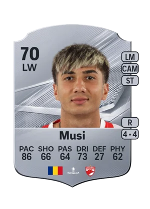 Musi - 70 - Rare EA FC 27 card