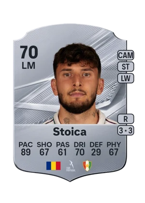 Stoica - 70 - Rare EA FC 27 card