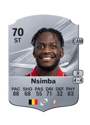 Nsimba - 70 - Rare EA FC 27 card