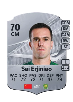 Sai Erjiniao - 70 - Rare EA FC 27 card