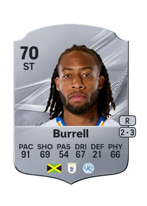 Burrell - 70 - Rare EA FC 27 card