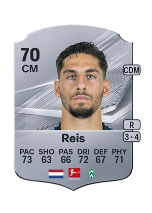 Reis - 70 - Rare EA FC 27 card