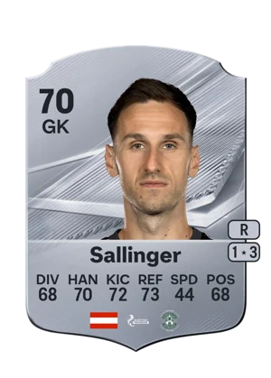 Sallinger - 70 - Rare EA FC 27 card