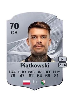 Piątkowski - 70 - Rare EA FC 27 card