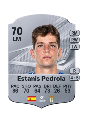 Estanis Pedrola - 70 - Rare EA FC 27 card