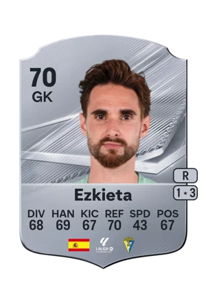 Ezkieta - 70 - Rare EA FC 27 card