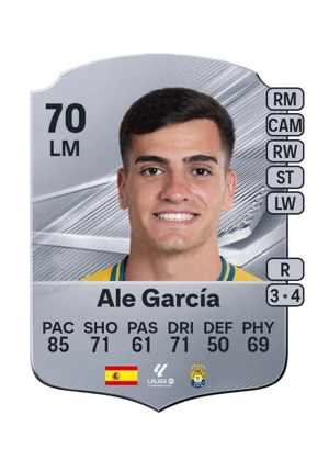 Ale García - 70 - Rare EA FC 27 card