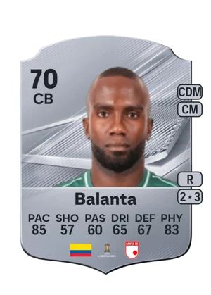 Balanta - 70 - Rare EA FC 27 card