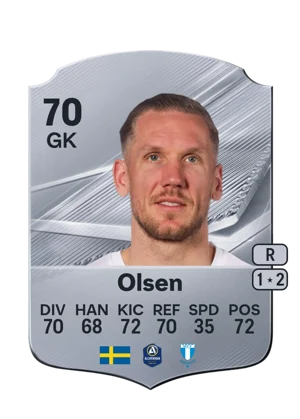 Olsen - 70 - Rare EA FC 27 card