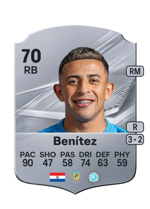 Benítez - 70 - Rare EA FC 27 card