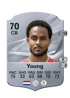 Young - 70 - Rare EA FC 27 card