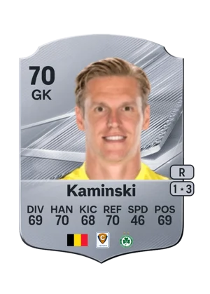 Kaminski - 70 - Rare EA FC 27 card