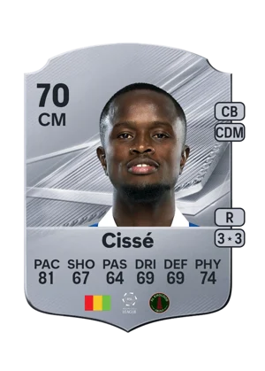 Cissé - 70 - Rare EA FC 27 card