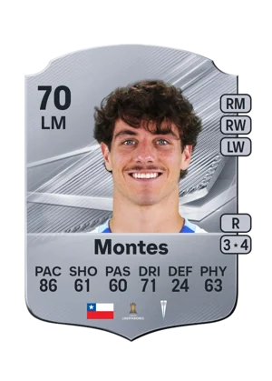 Montes - 70 - Rare EA FC 27 card