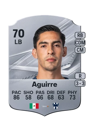 Aguirre - 70 - Rare EA FC 27 card