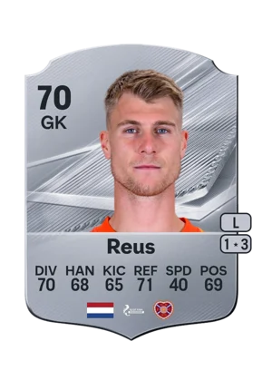 Reus - 70 - Rare EA FC 27 card