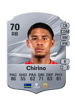 Chirino - 70 - Rare EA FC 27 card