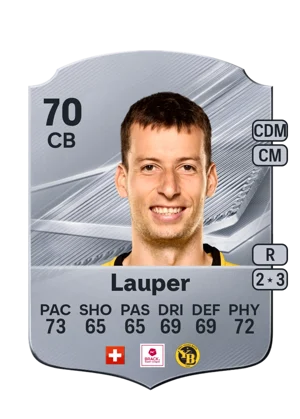 Lauper - 70 - Rare EA FC 27 card