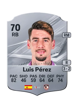 Luis Pérez - 70 - Rare EA FC 27 card