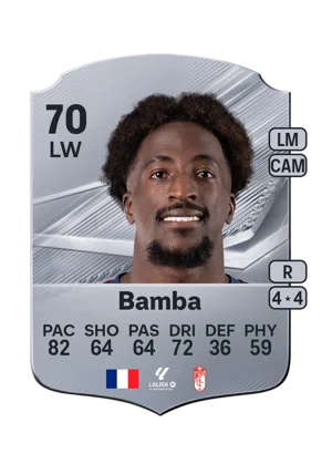 Bamba - 70 - Rare EA FC 27 card