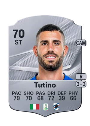 Tutino - 70 - Rare EA FC 27 card
