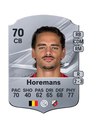 Horemans - 70 - Rare EA FC 27 card