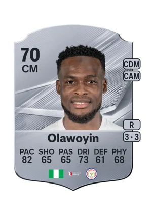 Olawoyin - 70 - Rare EA FC 27 card