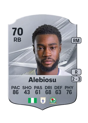 Alebiosu - 70 - Rare EA FC 27 card