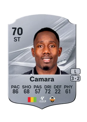 Camara - 70 - Rare EA FC 27 card