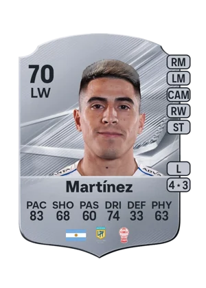 Martínez - 70 - Rare EA FC 27 card