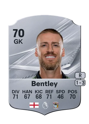 Bentley - 70 - Rare EA FC 27 card