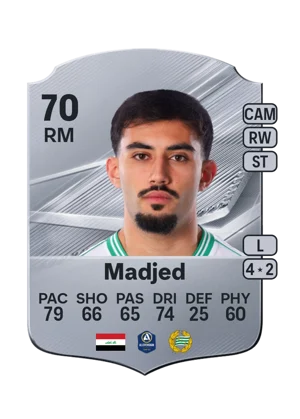 Madjed - 70 - Rare EA FC 27 card
