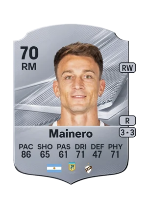 Mainero - 70 - Rare EA FC 27 card