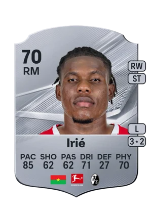 Irié - 70 - Rare EA FC 27 card