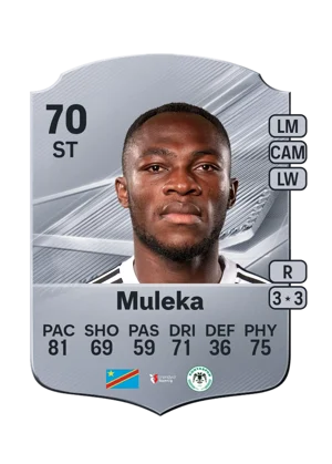 Muleka - 70 - Rare EA FC 27 card