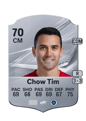 Chow Tim - 70 - Rare EA FC 27 card