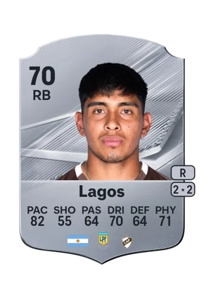 Lagos - 70 - Rare EA FC 27 card