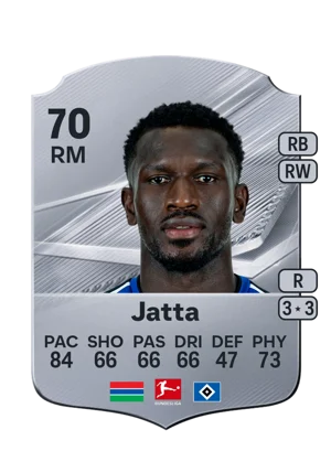 Jatta - 70 - Rare EA FC 27 card