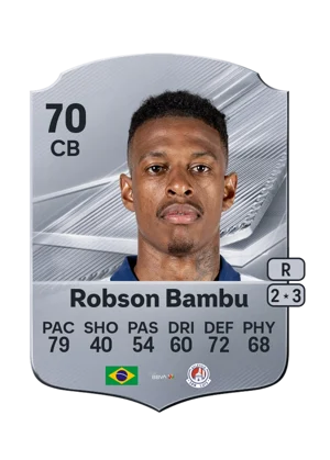 Robson Bambu - 70 - Rare EA FC 27 card
